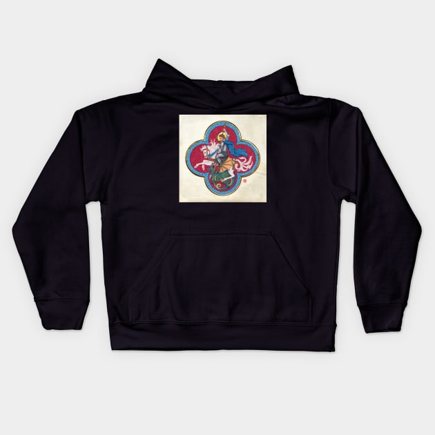 St George and the Dragon Kids Hoodie by TCilluminate